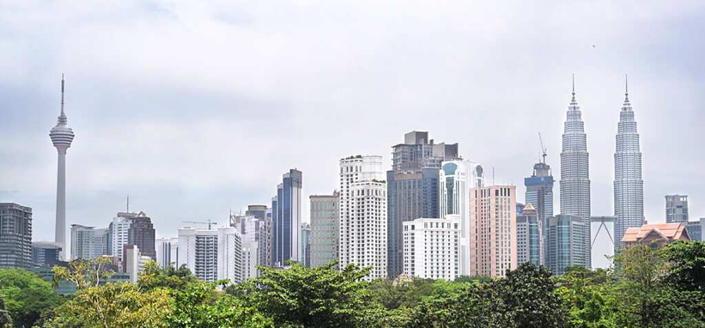 skyline, Kuala Lumpur, Malaysia, Petronas Twin Towers, Pepperl+Fuchs, sales office, site, opening ceremony