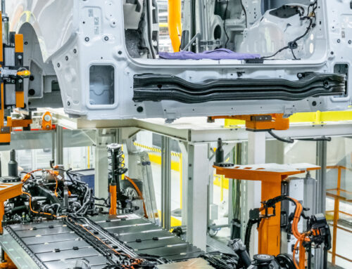 3-D Camera System Monitors Electric Vehicle Production