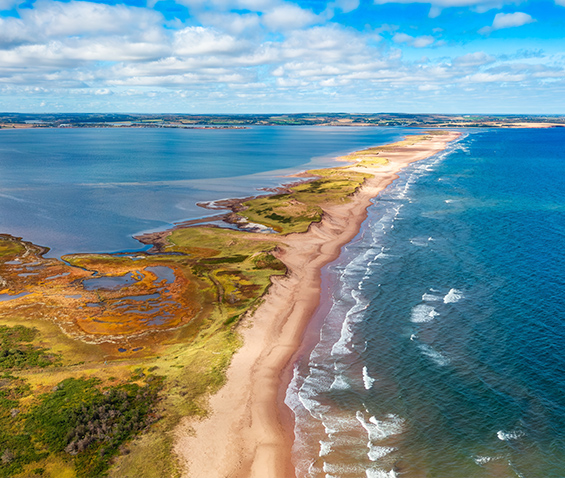a Canadian coastline