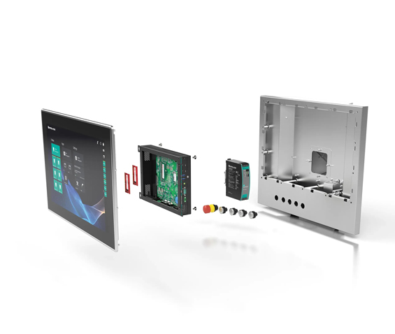 Modularer HMI-Monitor VisuNet FLX von Pepperl+Fuchs